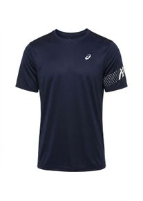 asics Herren Icon SS Top blau