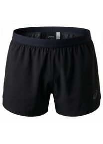 asics Herren Metarun Split Short schwarz