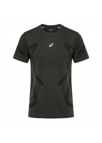 asics Herren Road Seamless SS Top schwarz