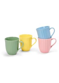 Tchibo - 4 porcel&aacute;n b&ouml;gre - k&eacute;k