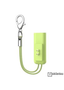 Xiaomi Redmi Watch 4, Smart Band 10, 9, 9 Active, 8, Watch 3 Lite, Active, Band 2, Okos&oacute;ra t&ouml;ltő, 5V/1A, hordozhat&oacute;, USB-C aljzat, Kulcstart&oacute;, Z&ouml;ld