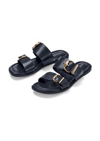 Tchibo - Sandalen mit Schnalle - Damen - Gr. 38 - dunkelblau