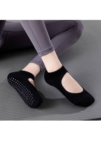 Non-Slip Yoga Socks for Women &ndash; Open Top Grip Socks, Breathable Ballet Style, Anti-Skid Pilates Barre Spring Summer