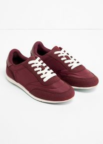 Sneakers au look r&eacute;tro - rouge - taille 41 - bonprix