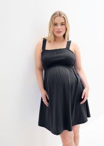 Lot de 2 robes de grossesse en coton - bleu - taille 34/36 (XS) - 100% coton - bonprix
