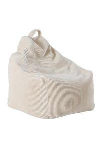 Livetastic , Beige , Textil , 190 l , F&uuml;llung: EPS Mikroperlen , 80x85x80 cm , Bezug abnehmbar und waschbar, Rei&szlig;verschluss , Kleinm&ouml;bel, Sitzs&auml;cke