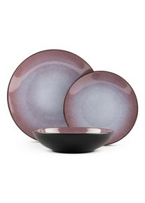 M&Ouml;BELIX M&ouml;belix , Bordeaux , Keramik , Kochen & Essen, Geschirr, Geschirrsets, Tafelservices