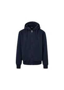 Tchibo - Bluza dresowa z kapturem na podszewce z pluszu - dla pan&oacute;w - rozmiar XL 56/58 - kolor: niebieski