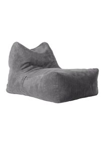 Livetastic , Anthrazit , Textil , 240 l , F&uuml;llung: EPS Mikroperlen , 83x70x120 cm , Bezug abnehmbar und waschbar, Rei&szlig;verschluss , Kleinm&ouml;bel, Sitzs&auml;cke