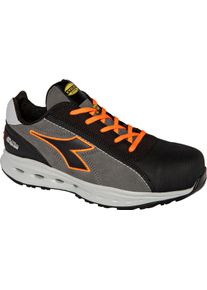 Diadora Utility Glove A.Box Low Pro S3S, safety shoes , color: Dark Grey/Neon-Orange , size: 36 EU