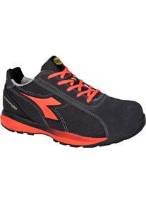 Diadora Utility Glove Hyper Low S1PS, safety shoes unisex , color: Dark Grey/Red , size: 42 EU
