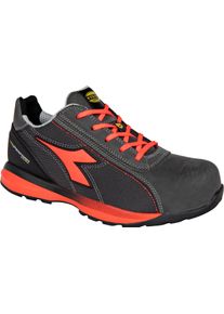 Diadora Utility Glove Hyper Low S3S, safety shoes unisex , color: Dark Grey/Red , size: 44 EU