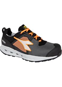 Diadora Utility Glove A.Box Low GH S1PS, safety shoes unisex , color: Black/Dark Grey/Neon-Orange , size: 48 EU