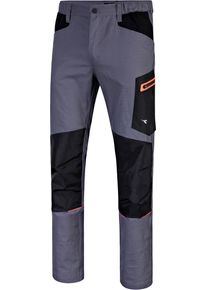 Diadora Utility Performance 2.0, cal&ccedil;as de trabalho , cor: Cinzento/Preto , tamanho: XS