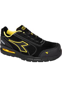 Diadora Utility Run A.Box Master Low S3S, safety shoes , color: Black/Yellow , size: 42 EU