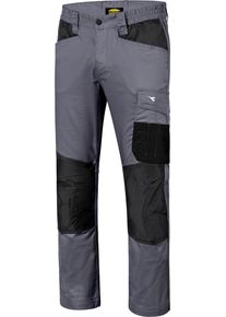 Diadora Utility Rock Performance 2.0, pantalon de travail , couleur: Gris/Noir , taille: 5XL