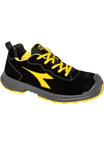 Diadora Utility Flash Low S3S, safety shoes unisex , color: Black/Yellow , size: 45 EU