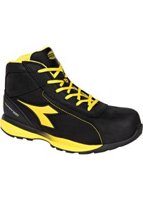 Diadora Utility Glove Hyper Mid S3S, safety boots unisex , color: Black/Yellow , size: 46 EU