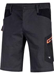 Diadora Utility Stretch 2.0 Bermuda, spodnie robocze , kolor: czarny , rozmiar: 4XL