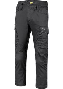 Diadora Utility Staff Cargo 2.0, Arbejdsbukser , farve: sort , st&oslash;rrelse: S