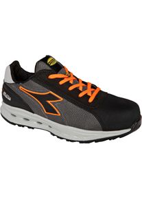 Diadora Utility Glove A.Box Low Pro S1PS, safety shoes , color: Dark Grey/Neon-Orange , size: 45 EU