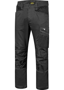 Diadora Utility Rock Performance 2.0, workwear pants , color: Black/Black , size: S