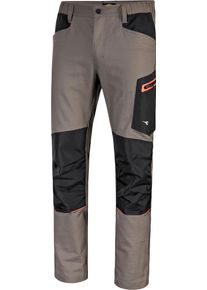 Diadora Utility Performance 2.0, workwear pants , color: Light Brown/Black , size: L