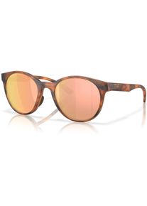 Oakley Spindrift Rose Gold, okulary przeciwsłoneczne damskie , kolor: Matowy Brązowy/Czarny Złoty/Jasnoczerwony-Lustrzanka