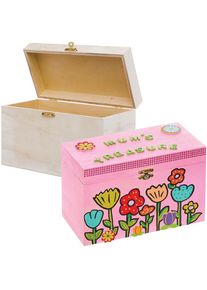 Large Wooden Treasure Chest (Each) Wood Craft Kits For Kids
