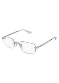 Ray-Ban RX3928V okulary unisex | Oprawka: Bezramkowe, Prostokątne, Srebrny