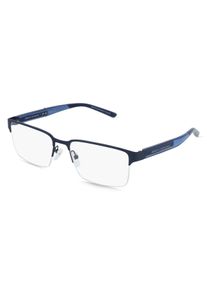 Emporio Armani AX1075 okulary męskie | Oprawka: P&oacute;łramkowe, Prostokątne, Niebieski