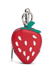 Schl&uuml;sselanh&auml;nger Tommy Jeans "TJW FRUIT COIN PURSE STRAWBERRY", Damen, rot, wei&szlig;, gr&uuml;n, Lederimitat, Schl&uuml;sselanh&auml;nger Schl&uuml;sselanh&auml;nger, Taschen-, Schl&uuml;sselanh&auml;nger, Taschen Charm, Bag Charm in Erdbeerform
