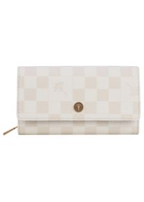 JOOP! Geldb&ouml;rse JOOP "cortina piazza europa purse lh10f", Damen, braun (birch), Lederimitat, Kleinlederwaren Geldb&ouml;rse, mit modischem Allover Print