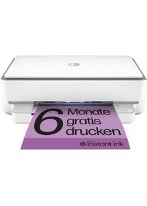 HP Multifunktionsdrucker "ENVY 6120e", wei&szlig;, B:43,3cm H:13,6cm T:36,1cm, Drucker, Mit HP Instant Ink 6 Probemonate gratis drucken, Multifunktionsdrucker