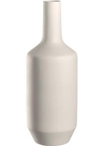 Dekovase Leonardo "Keramikvase MILANO", beige (creme), B:18cm H:50cm T:18cm, Keramik, Vasen, Dekovase