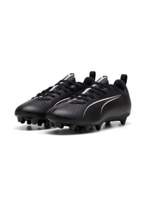 Fu&szlig;ballschuh Puma "ULTRA 5 PLAY FG/AG JR", Kinder, Gr. 35,5, schwarz-wei&szlig; (Puma schwarz, Puma wei&szlig;), Synthetik, Schuhe Fu&szlig;ballschuh, f&uuml;r Rasen- und Kunstrasenpl&auml;tze, f&uuml;r Jugendliche
