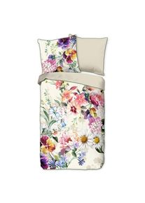 M&Ouml;BELIX M&ouml;belix , Creme, Mehrfarbig , Textil , Floral , 155x220 cm , atmungsaktiv , Heimtextilien, Schlaftextilien, Bettw&auml;sche, Satin Bettw&auml;sche