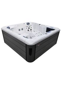 Sanotechnik , Grauwei&szlig; , Kunststoff , 220x220x95 cm , Pools & Wasserspa&szlig;, Whirlpools, Whirlpools