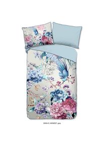 M&Ouml;BELIX M&ouml;belix , Mehrfarbig , Textil , Blume , 140x200 cm , atmungsaktiv , Heimtextilien, Schlaftextilien, Bettw&auml;sche, Satin Bettw&auml;sche