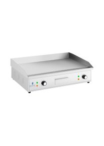 Elektromos grill - 727 x 420 mm - ROYAL CATERING - sima - 4,400 W RCPG51-S