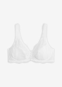Reggiseno con ferretto e spalline imbottite, Bianco, Taglia 80C, bonprix