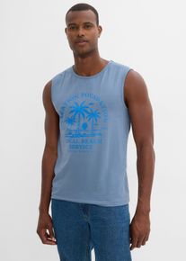 Canotta in puro cotone biologico, Blu, Taglia 56/58 (XL), bonprix