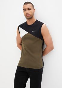 Canotta in puro cotone biologico, Nero, Taglia 68/70 (4XL), bonprix