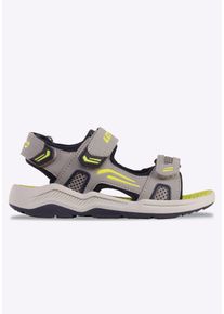 Sandale Lotto, M&auml;dchen, Gr. 25, blau (grau, navy), Synthetik, Schuhe Sandale