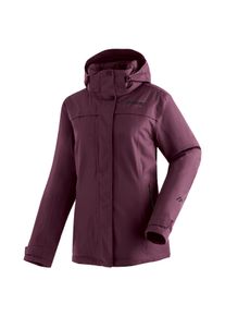 Winterjacke Maier Sports "Lisbon", Damen, Gr. 46, lila (purpurviolett), 100% Polyester, Jacken Winterjacke, warme Damen Jacke, wattierte Regenjacke, wasserdicht + atmungsaktiv