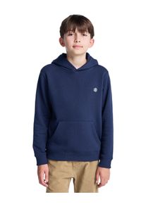 Hoodie Element "Icon Embroidery", Jungen, Gr. 8(125-130cm), eclipse navy, Obermaterial: 55% Walkfrottier, 25% Walkfrottier, 20% Microfaser;, Sweatshirts Hoodie