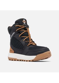 Winterstiefel Columbia "YOUTH PORTLANDER&trade; OMNI-HEAT&trade;", Kinder, Gr. 37, schwarz (schwarz, elk), Mesh, Synthetik, Schuhe Winterstiefel, Winterschuhe, Winterboots, Snowboots, wasserdicht, w&auml;rmend