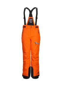 Skihose Killtec "KSW 195 BYS SKI PNTS", Herren, Gr. 176, Normalgr&ouml;&szlig;en, orange (dunkelorange), Obermaterial: 100% Polyester.Futter: 100% Polyester.F&uuml;llung: 100% Polyester, Hosen Skihose, Wasserdichte, atmungsaktive Skihose mit verstellbarer Taille und Latz