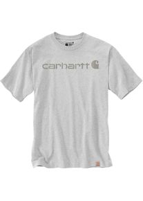 Carhartt Core Logo, t-shirt , kleur: Donkergrijs (Crh) , maat: S