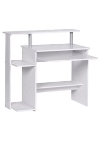 Computertisch ca. 94x49x91 cm Wei&szlig;